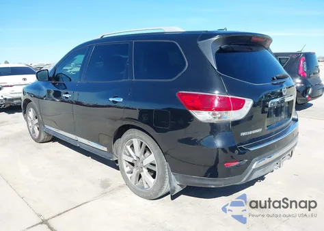 2015 Nissan Pathfinder Platinum из США, поврежденный, VIN 5N1AR2MN3FC707799